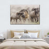 Wild Horse Stampede Wall Art