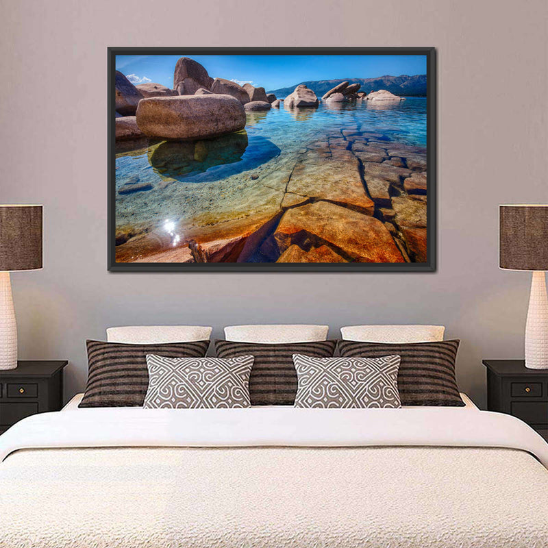 Lake Tahoe Stones Wall Art