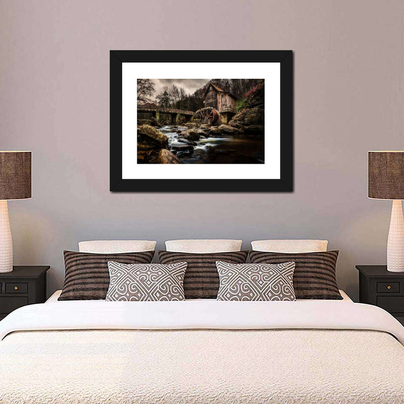 Grist Mill At Babcock Park Wall Art