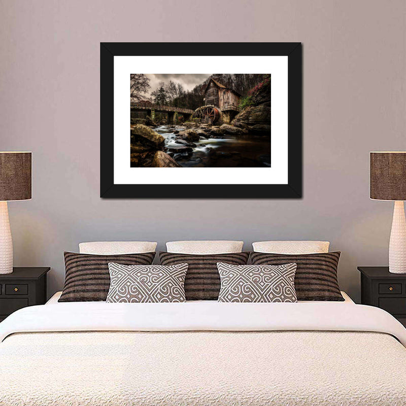 Grist Mill At Babcock Park Wall Art