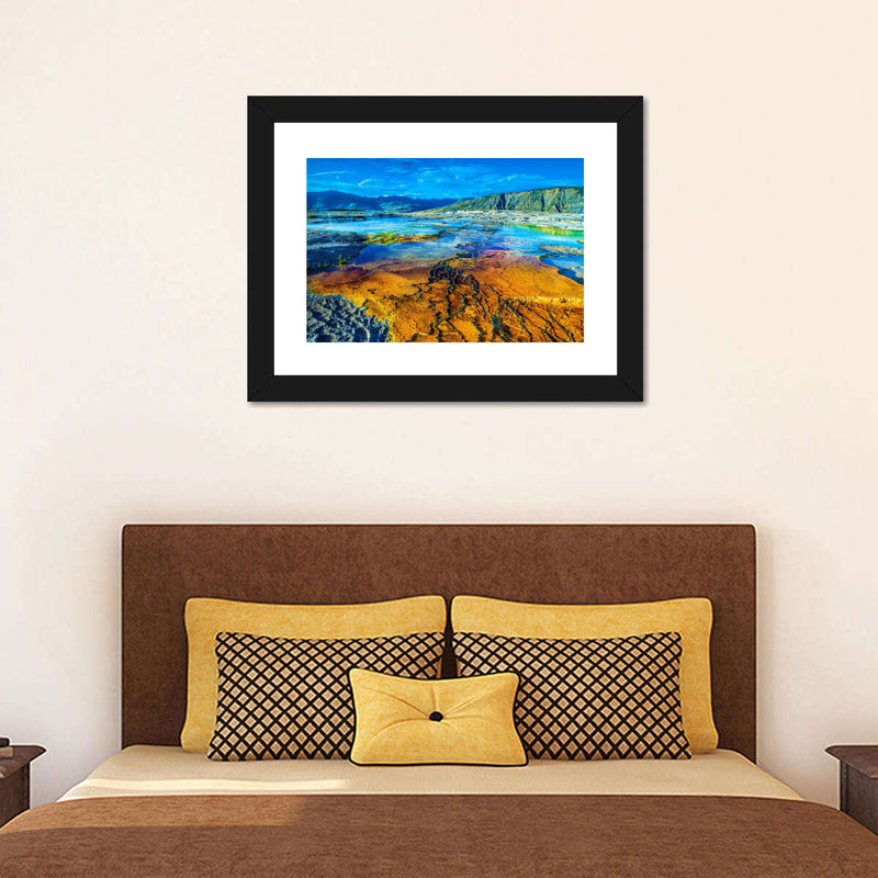 Yellowstone Mammoth Hot Springs Wall Art
