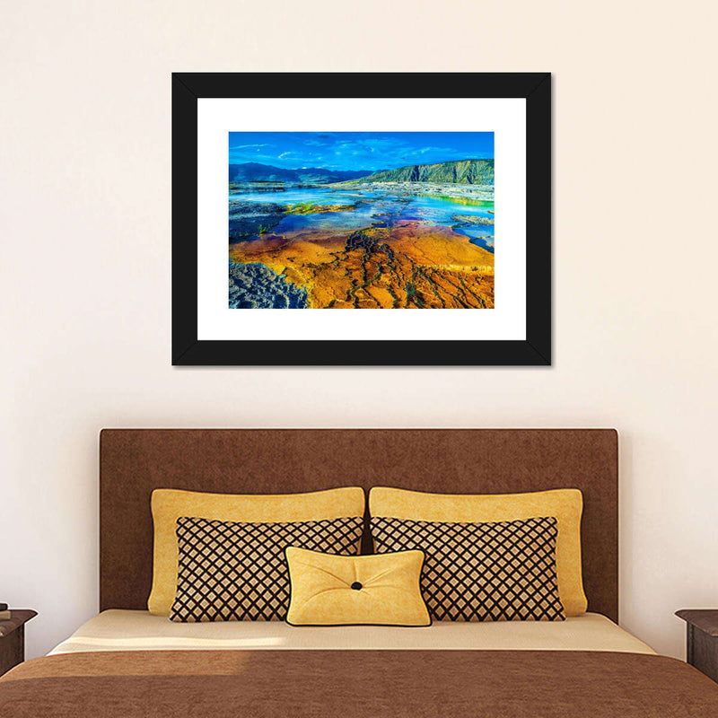 Yellowstone Mammoth Hot Springs Wall Art