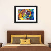 Stained Glass Abstract Figure Wall Art