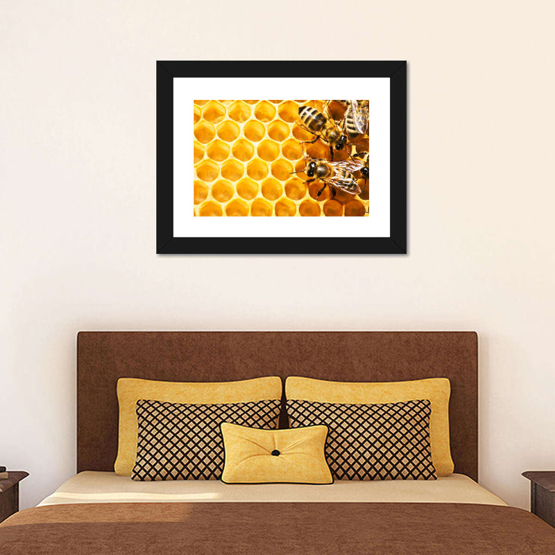 Honey Bee Hive Wall Art