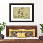 Woman Loving Dog Wall Art
