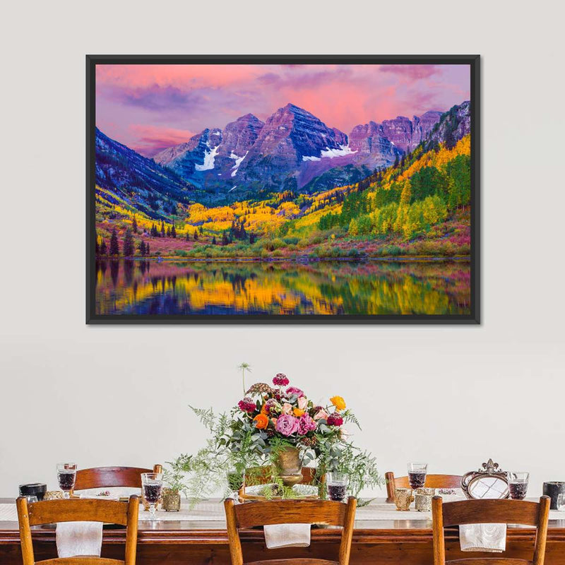 Maroon Bells Autumn Beauty Wall Art