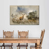 Vintage Stag Wall Art