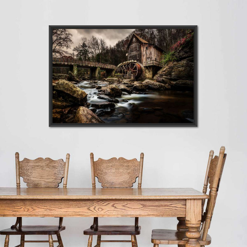 Grist Mill At Babcock Park Wall Art