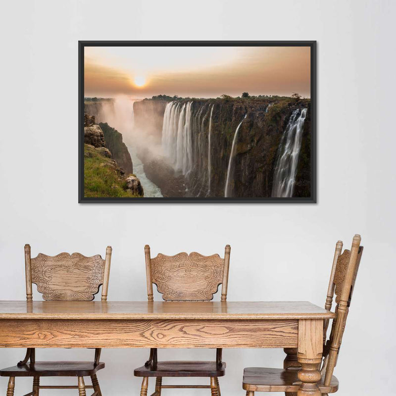 Victoria Falls Sunset Wall Art