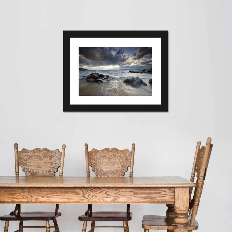 Sunlit Lake Tahoe Wall Art