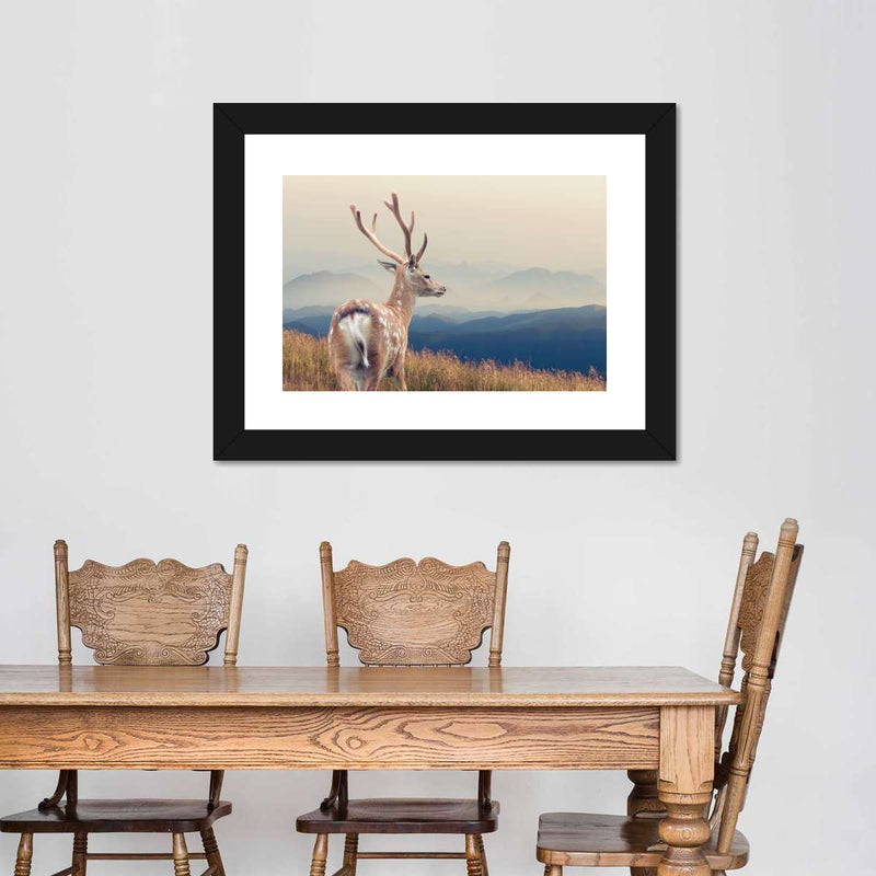 Mountain Sika Deer Wall Art