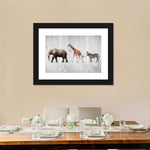 Wooden Safari Wall Art