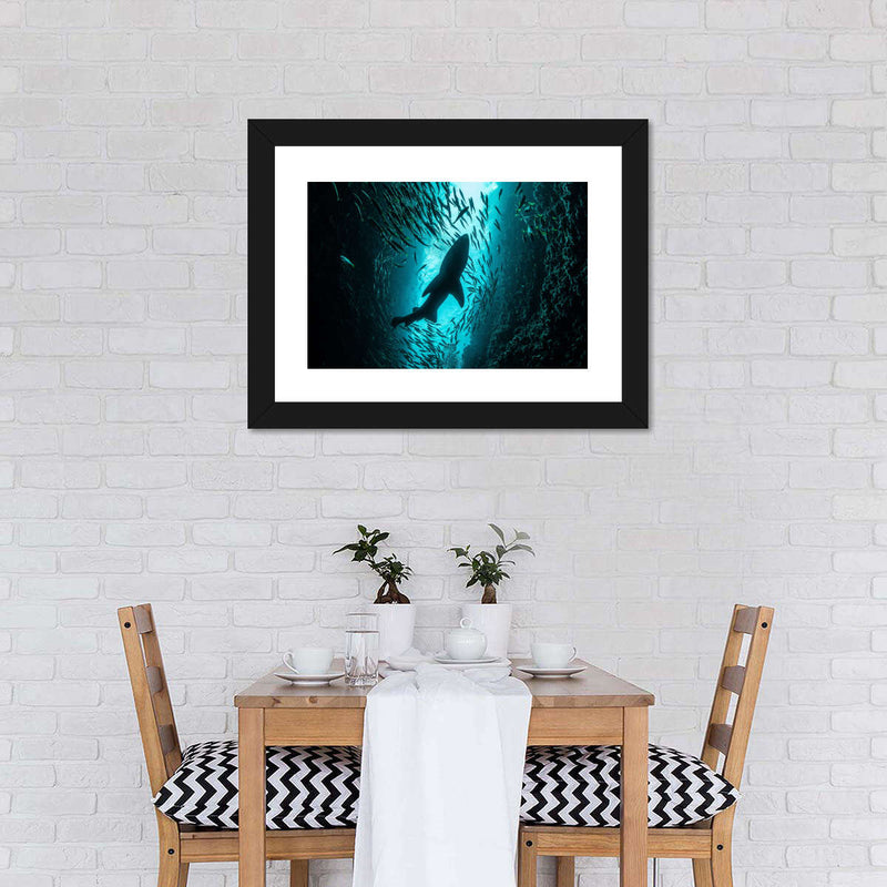 Shark Depth Wall Art