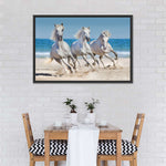 Wild Beach Horses Wall Art