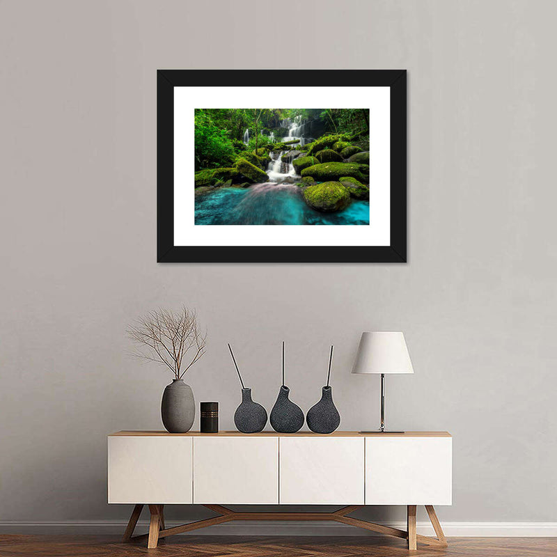 Tropical Waterfall Wall Art