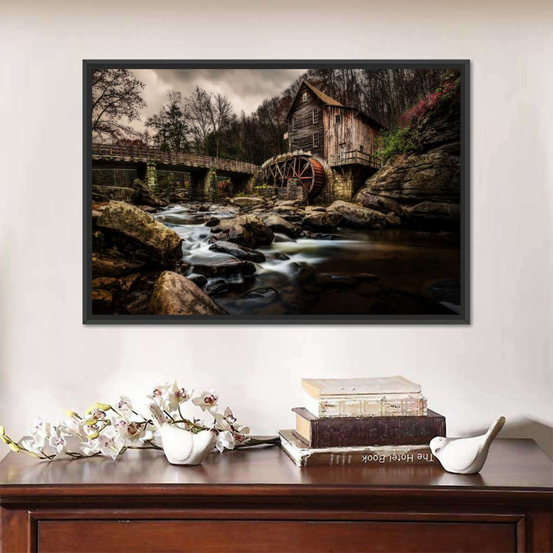 Grist Mill At Babcock Park Wall Art