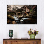 Grist Mill At Babcock Park Wall Art