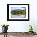 Mount Katahdin Lake Landscape Wall Art