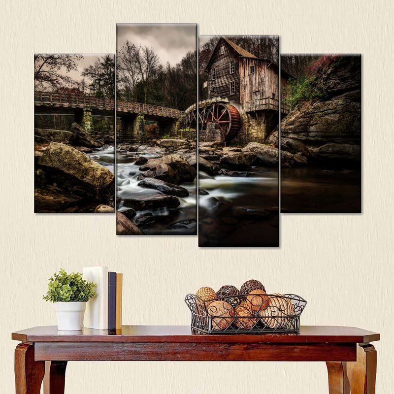 Grist Mill At Babcock Park Wall Art