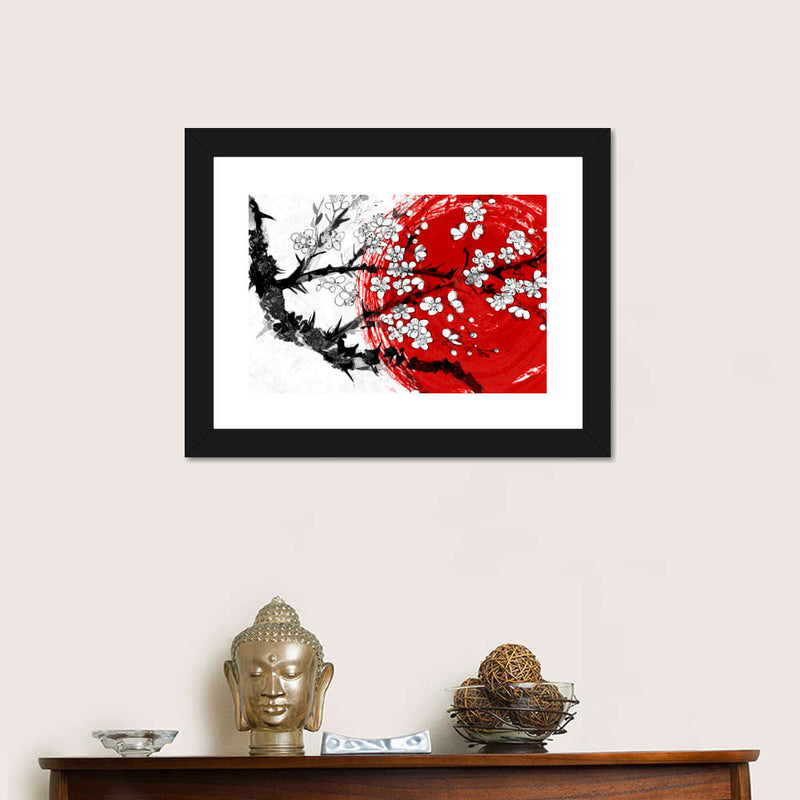 Japan Cherry Blossom Wall Art