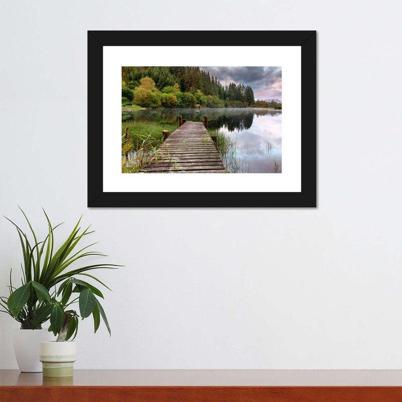 Loch Ard Boathouse Wall Art