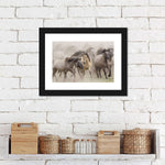 Wild Horse Stampede Wall Art