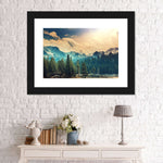Sierra Nevada Mountainscape Wall Art