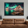 Swirling Moskenes Aurora Wall Art