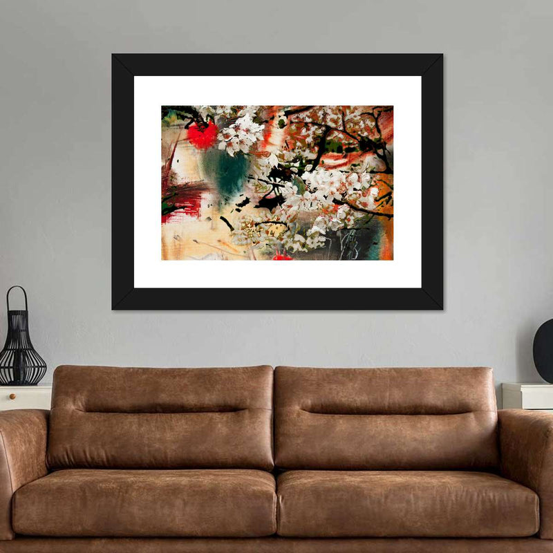 Japanese Flower Wall Art