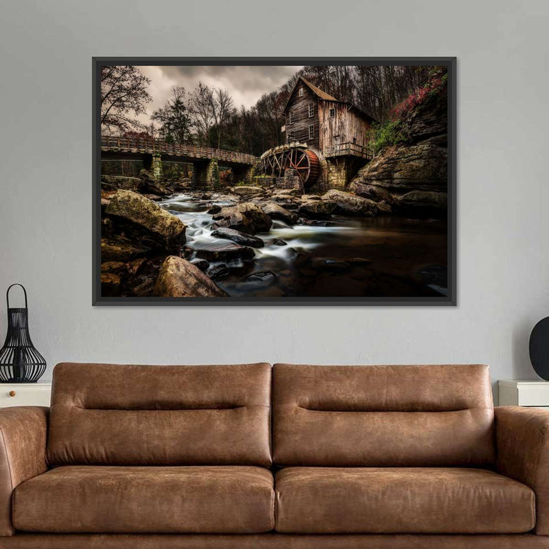 Grist Mill At Babcock Park Wall Art