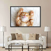 Sleepy Kitty Wall Art