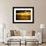Golden Ocean Sky Wall Art
