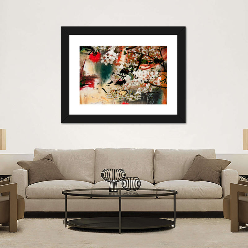 Japanese Flower Wall Art
