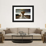 Walking Lone Elephant Wall Art