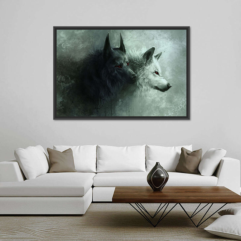 Sinister Wolves Wall Art