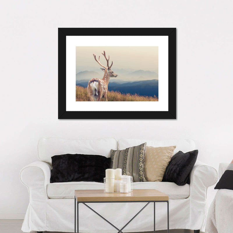 Mountain Sika Deer Wall Art
