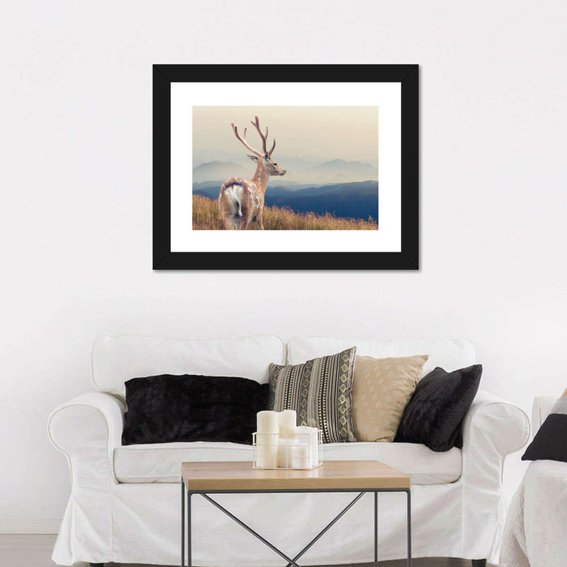 Mountain Sika Deer Wall Art