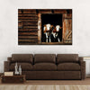 Pair Of Cows Wall Art
