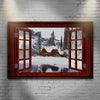 Beautiful Cabin Home Canvas Wall Art