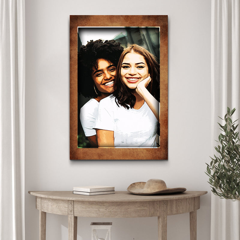 Memorial Portrait Sign II