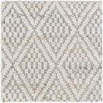 Buwoi Hand Woven Cream Jute Rug