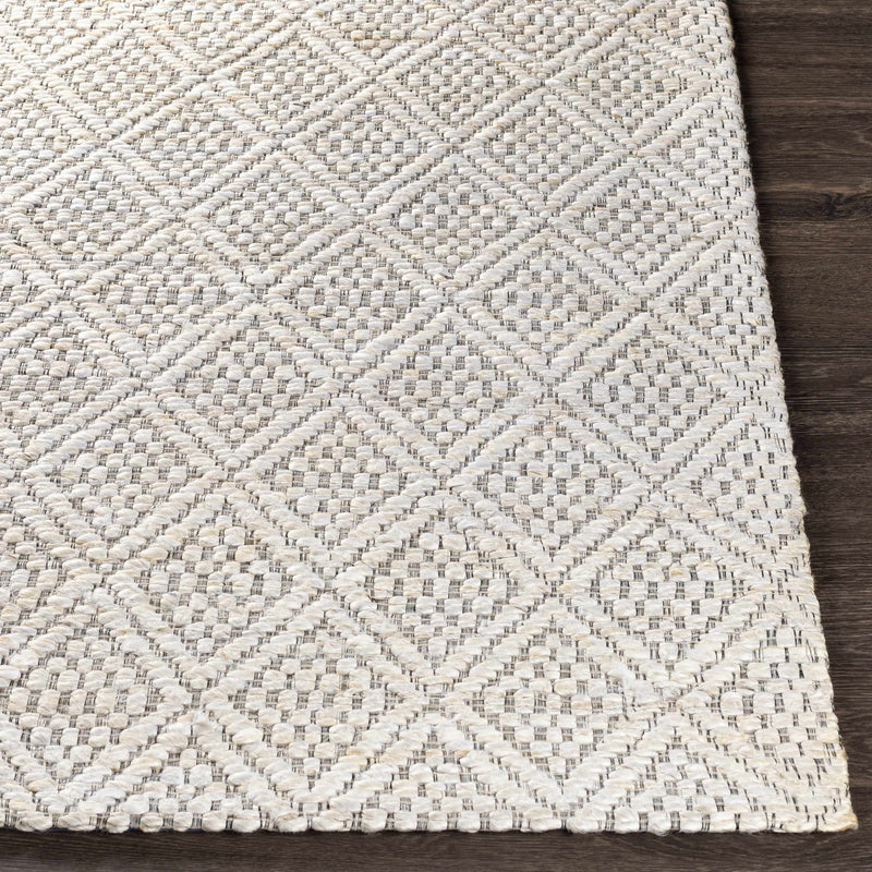 Buwoi Hand Woven Cream Jute Rug