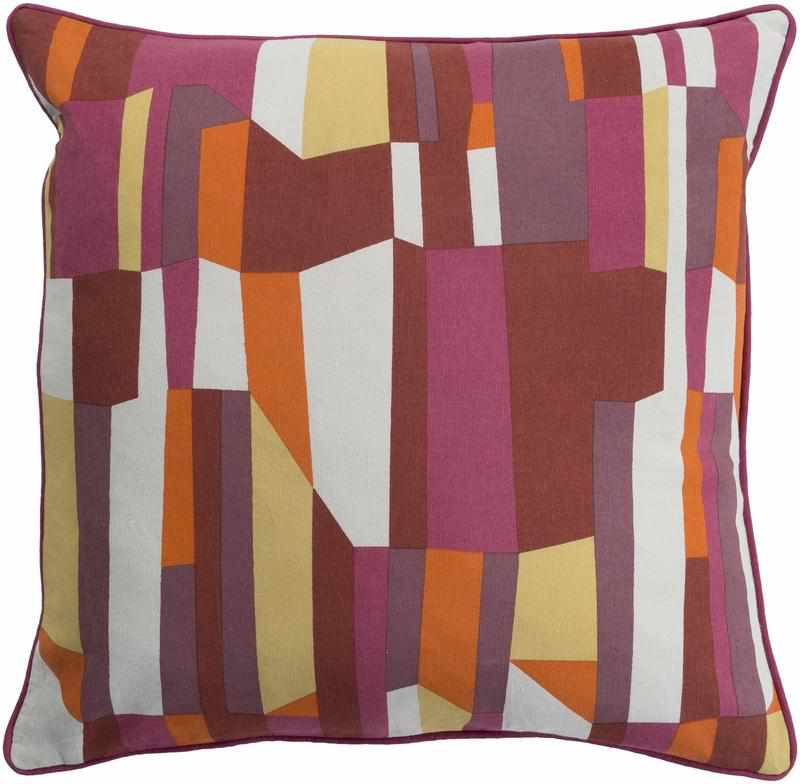Hezingen Bright Pink Pillow Cover