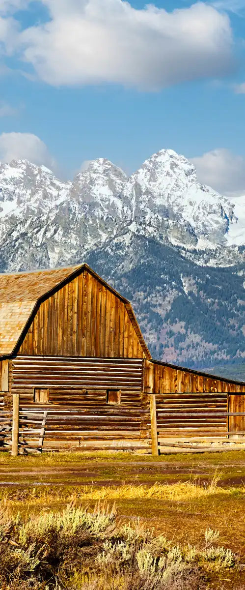 Teton Range Moulton Barn Wall Art