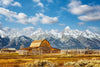 Teton Range Moulton Barn Wall Art