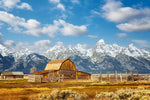 Teton Range Moulton Barn Wall Art
