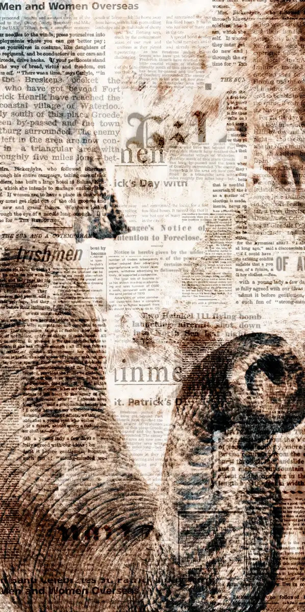 Textured Elephant Wall Art