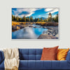 Yosemite River Stream Wall Art