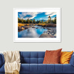 Yosemite River Stream Wall Art