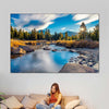 Yosemite River Stream Wall Art